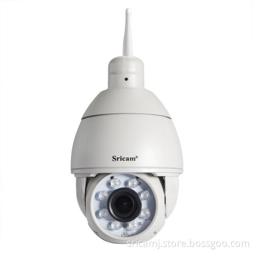 Sricam Wireless PTZ IP camera Outdoor IR-CUT Alarm 720P HD 128GBMicro